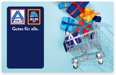 ALDI Geschenkgutschein - Gutes für Alle | © ALDI SÜD ALDI Geschenkgutschein | © ALDI SÜD